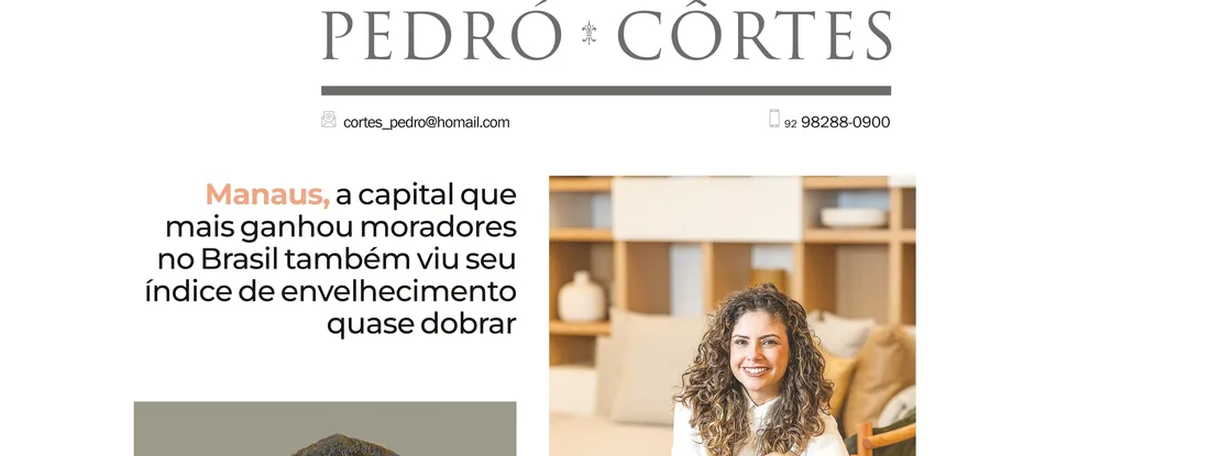 Recorte da matéria no Jornal do Commercio
